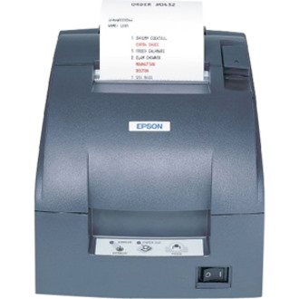 Epson TM-U220B Dot Matrix Printer - Monochrome - Receipt Print - Serial - Dark Grey