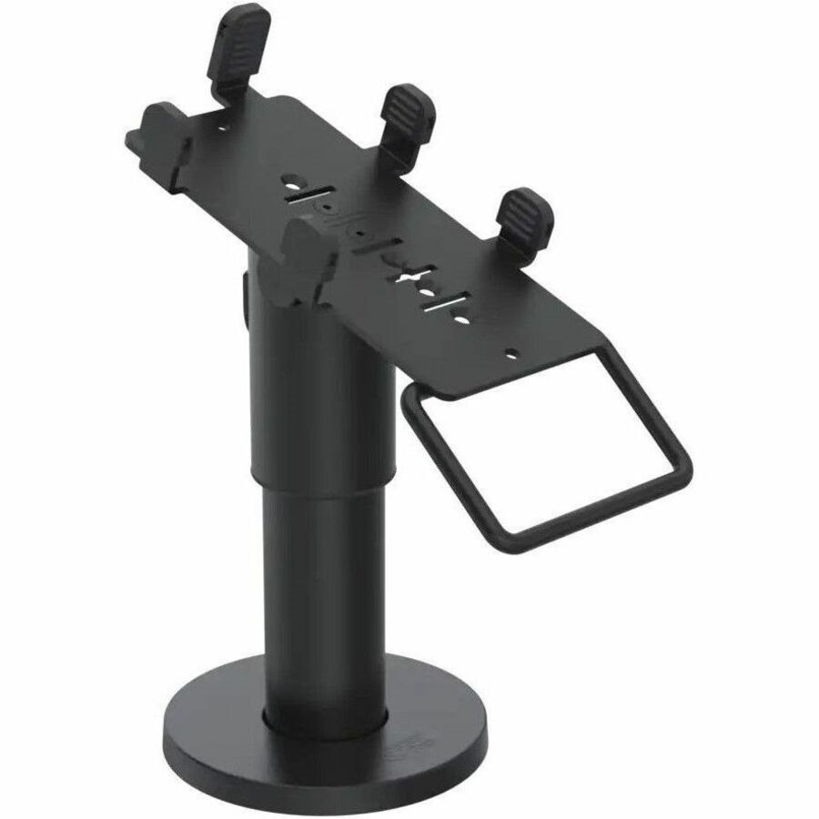 SpacePole DuraTilt Desk Mount for Pin Pad, Payment Terminal - Black