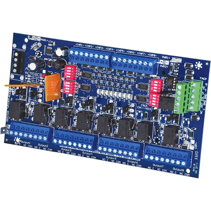 Altronix Dual Input Access Power Controller 8 PTC Protected Outputs Board