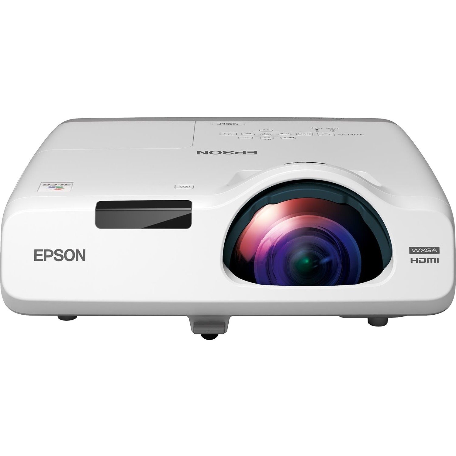 Epson PowerLite 525W Short Throw LCD Projector - 16:10 - White