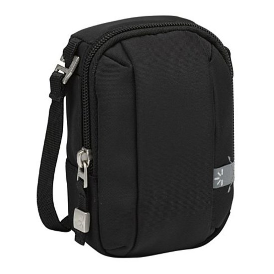 Case Logic Compact Camera - Case For Camera - Polyester - Black - For Canon PowerShot A1000 A2000 G10 SX110; JVC Everio GZ-MG330 MS100