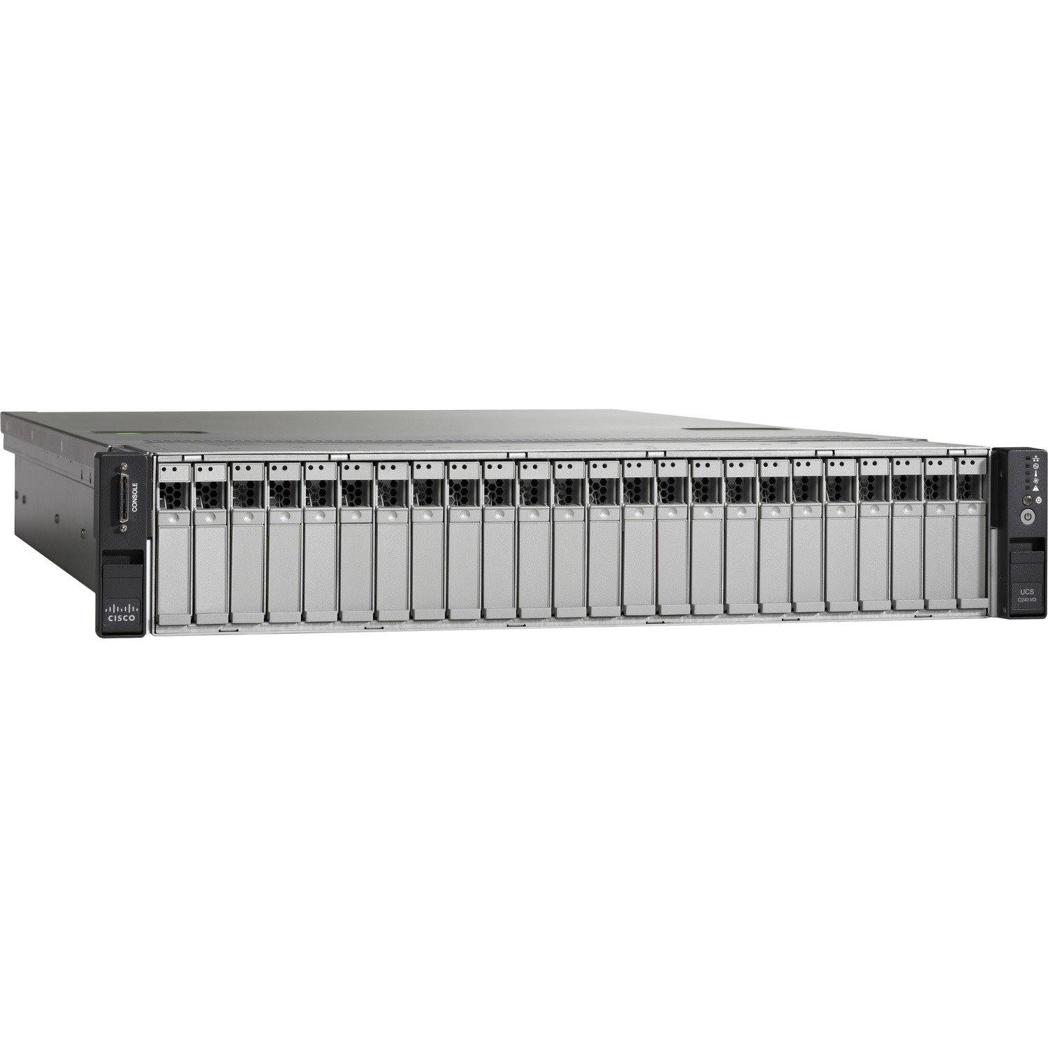 Cisco C240 M3 2U Rack Server - 2 Xeon E5-2650 v2 2.60 GHz - 128 GB RAM - Serial ATA/600, 6Gb/s SAS Controller