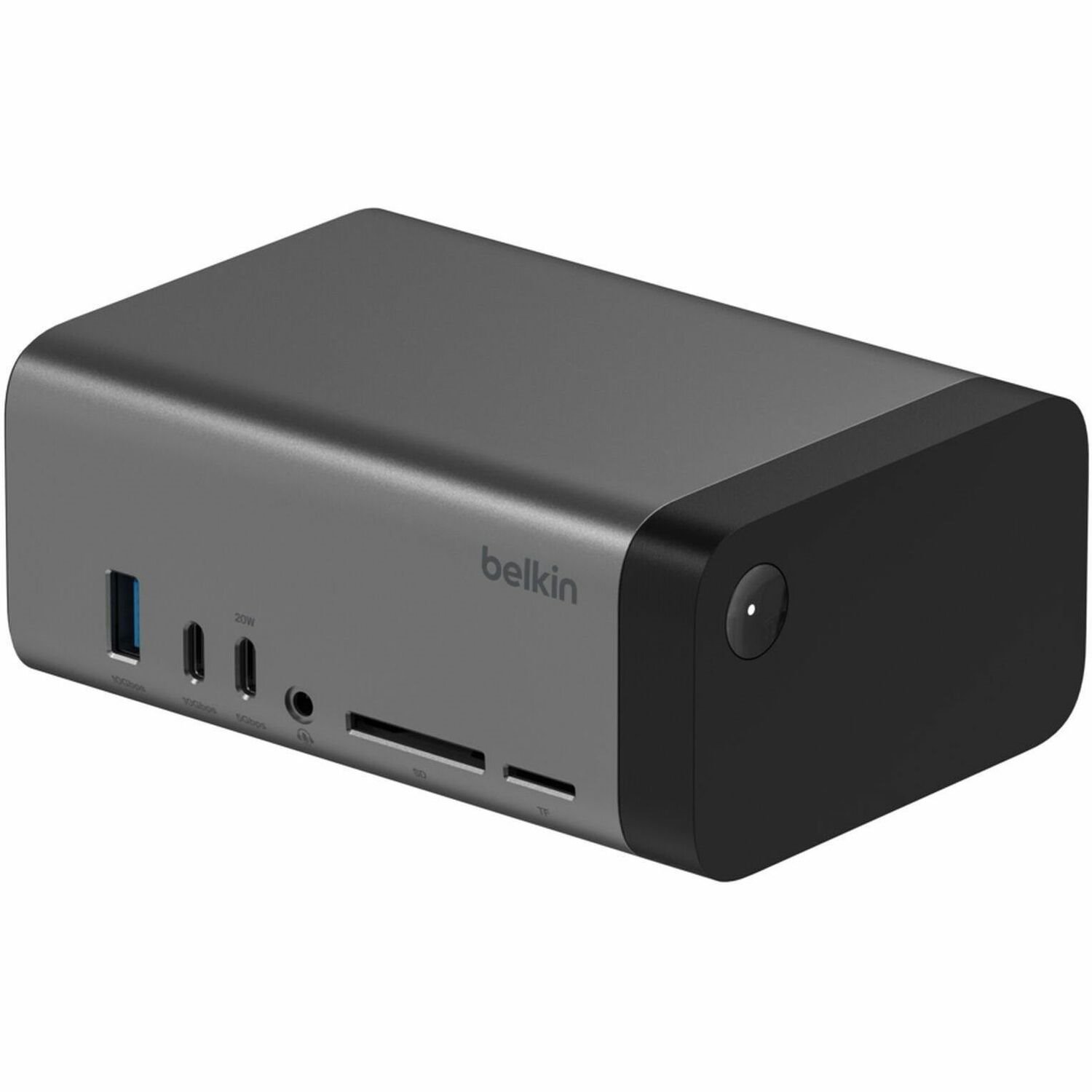 Belkin Connect USB Type C Docking Station for Memory Card Reader/Monitor - Charging Capability - Memory Card Reader - SD - 150 W - Portable