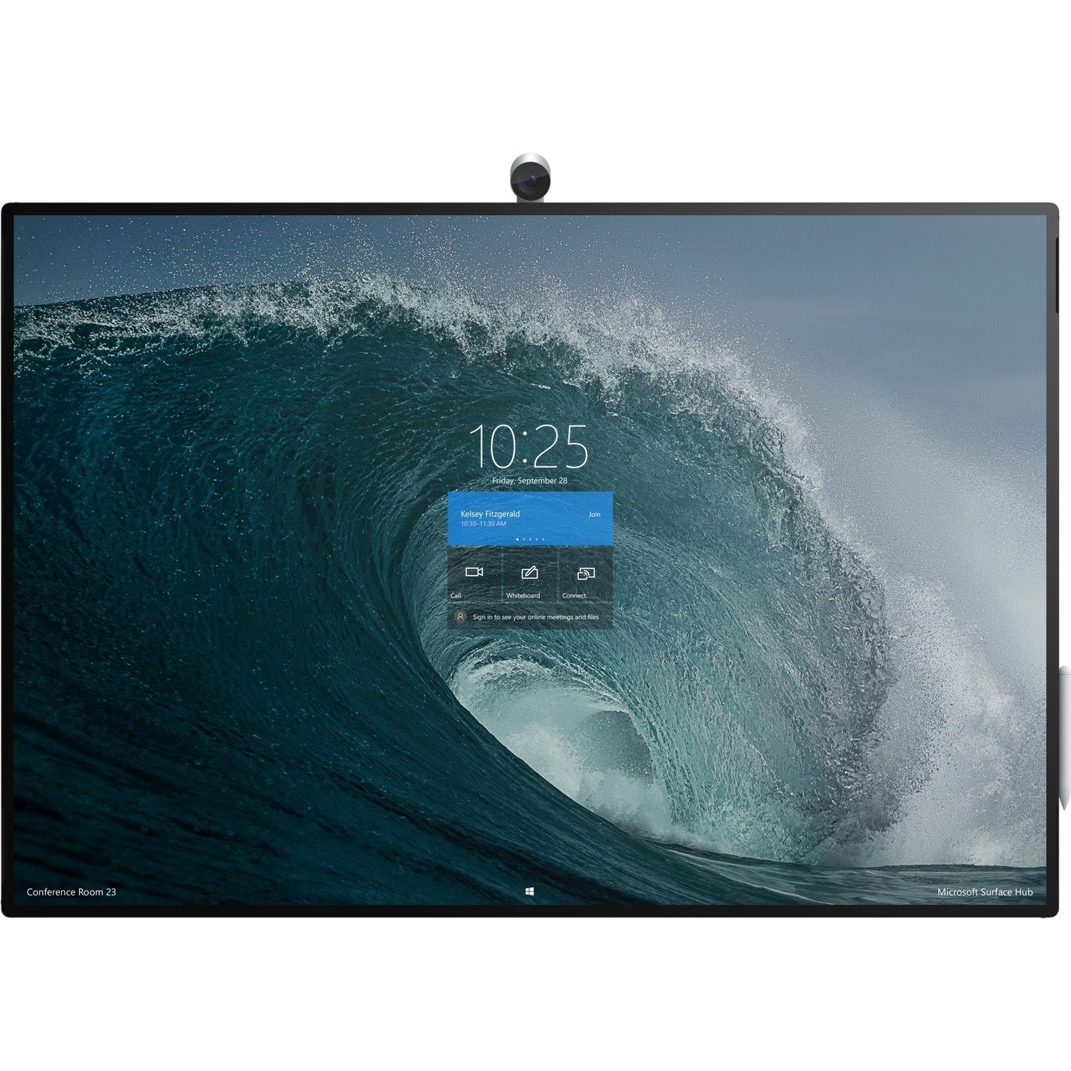 Microsoft Surface Hub 2S All-in-One Computer - Intel Core i5 8th Gen - 8 GB - 128 GB SSD - 85" 4K UHD Touchscreen - Desktop - Platinum