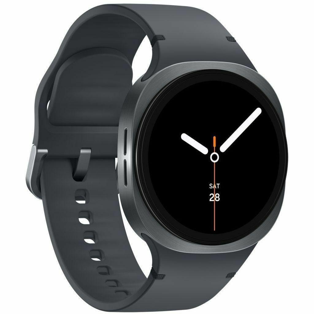Samsung Galaxy Watch8 SM-L325F Smart Watch - Graphite Body Color - Armor Aluminum Case Material - Wireless LAN - 4G - LTE