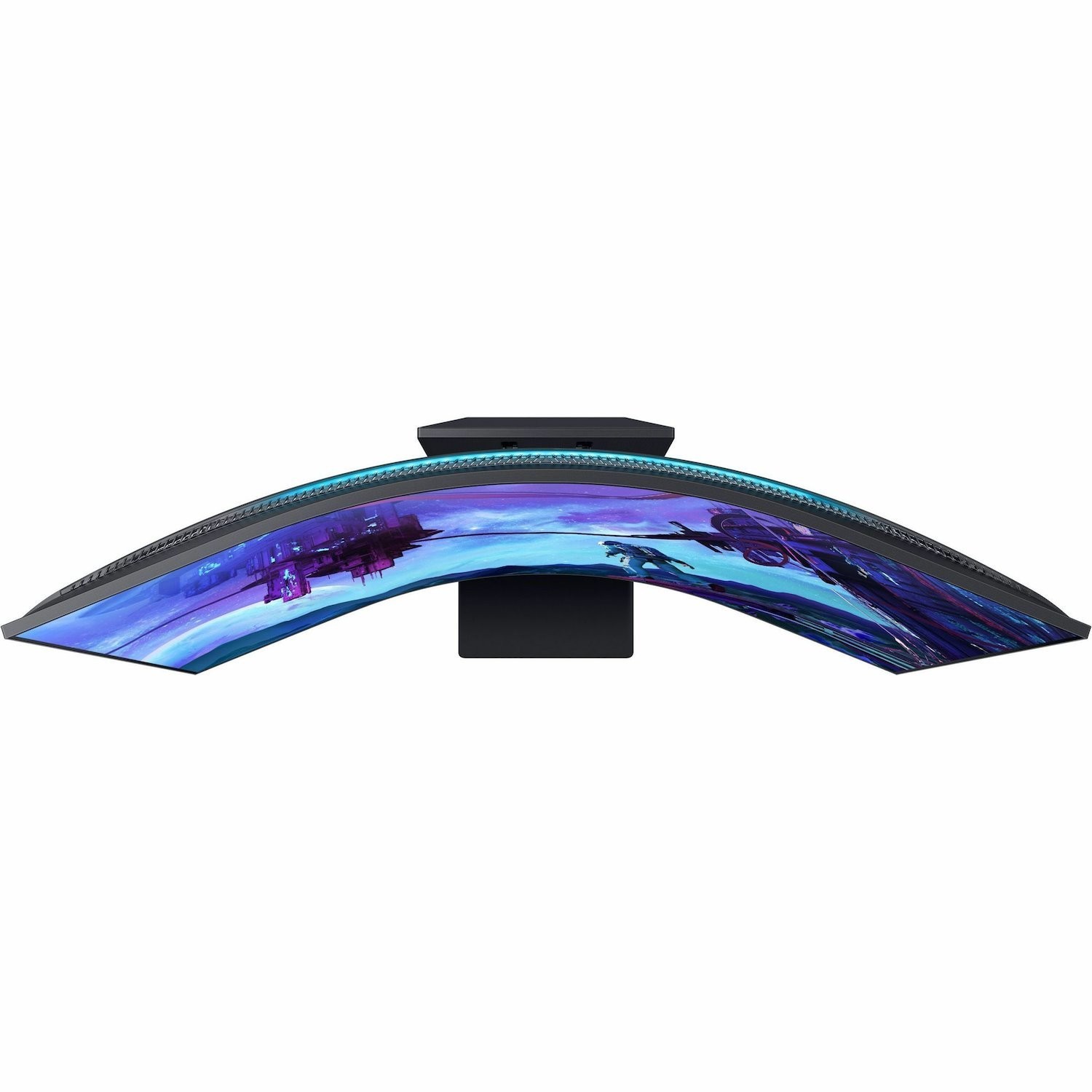 Samsung Odyssey Ark S55CG970NU 55" Class 4K UHD Curved Screen Smart Gaming Mini LED Monitor - 16:9 - Black