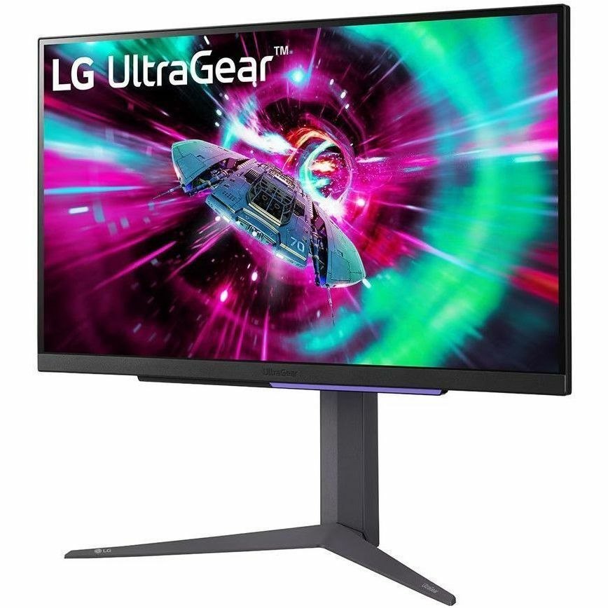 LG UltraGear 27GR93U-B 27" Class 4K UHD Gaming LED Monitor - 16:9 - Purple Grey