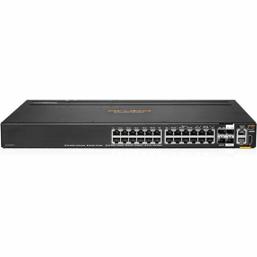 HPE CX 6200 24 Ports Manageable Ethernet Switch - Gigabit Ethernet - 10/100/1000Base-T, 1000Base-X