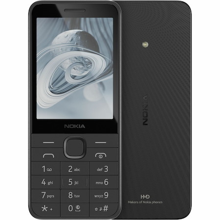 Nokia 215 4G (2024) 128 MB Feature Phone - 2.8" TFT LCD QVGA 240 x 320 - Cortex A71 GHz - 64 MB RAM - 4G - Black