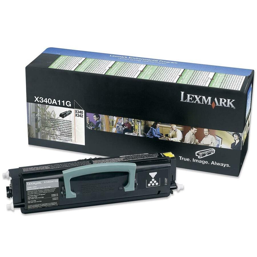 Lexmark Original Laser Toner Cartridge - Black - 1 Each