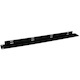 StarTech.com Cable Management Panel with Hook and Loop Strips for Server Racks - 1U