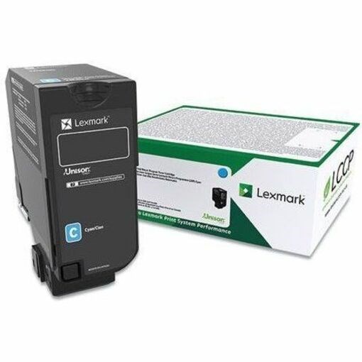 Lexmark Original Laser Toner Cartridge - Cyan Pack