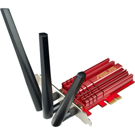 Asus PCE-AC68 IEEE 802.11ac Wi-Fi Adapter for Desktop Computer