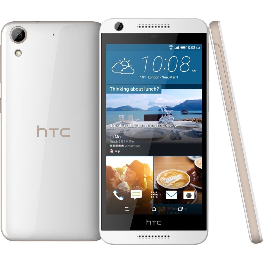 HTC Desire 626 16 GB Smartphone - 5" HD 1280 x 720 - 1 GB RAM - Android 4.4.4 KitKat - 4G - White