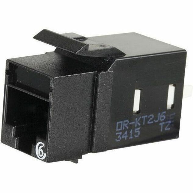Ortronics Category 6 Keystone Jack, Lacing Cap Termination, Violet