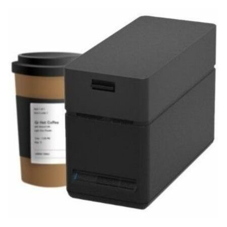 Seiko SLP720RT Single Sided Desktop Direct Thermal Printer - Monochrome - Label Print - USB - USB Host - With Cutter - Black