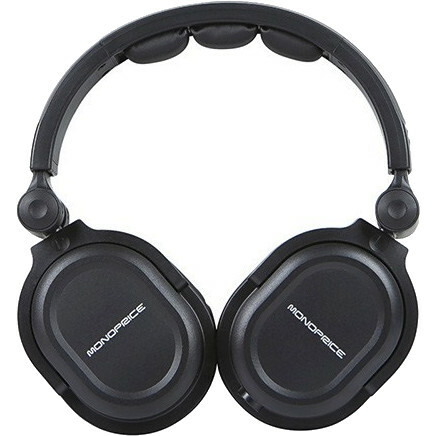 Monoprice Premium Hi-Fi DJ Style Over-the-Ear Pro Headphone