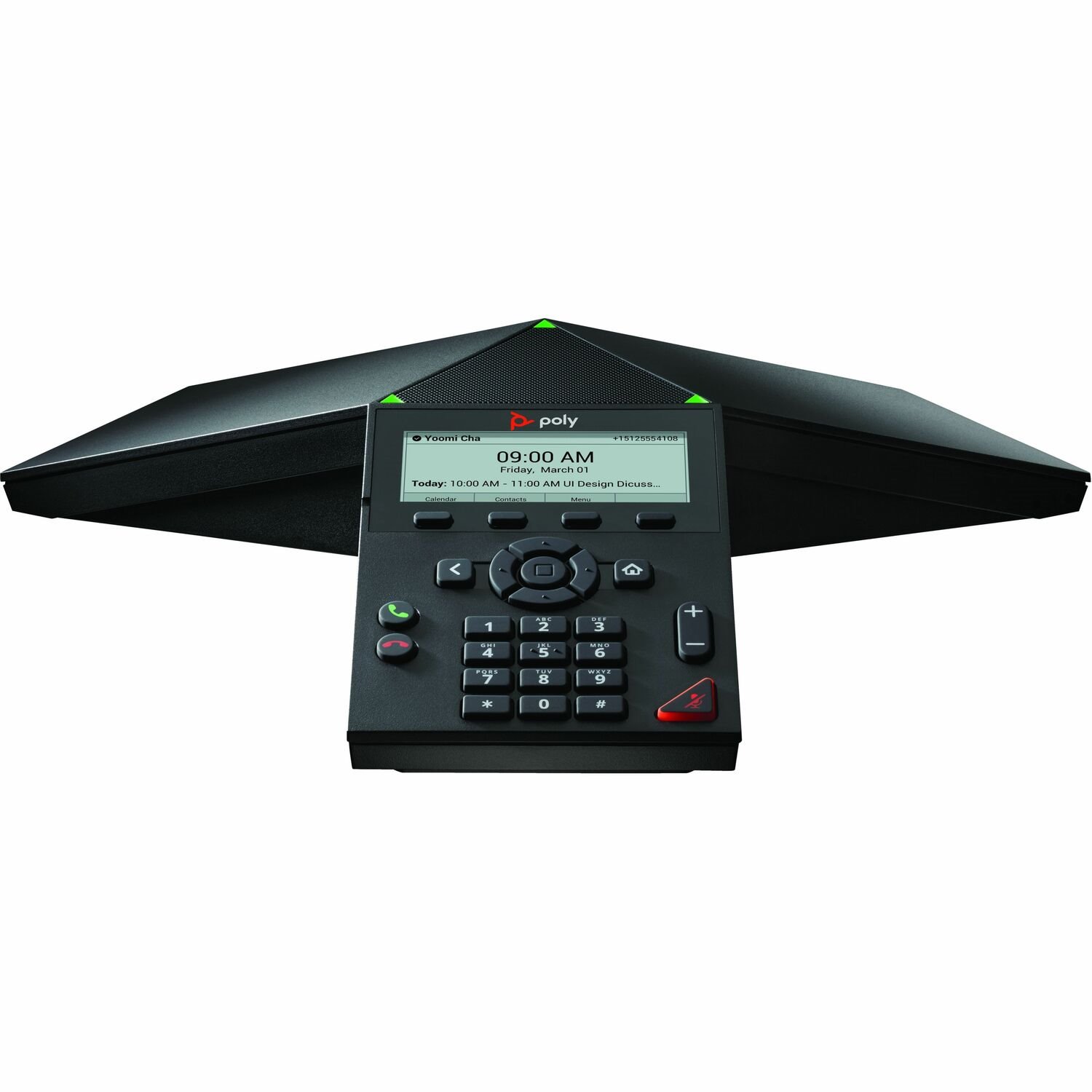 Poly Trio 8300 IP-conferentiestation - Bedraad/draadloos - Wi-Fi, Bluetooth - Zwart - TAA Compliant