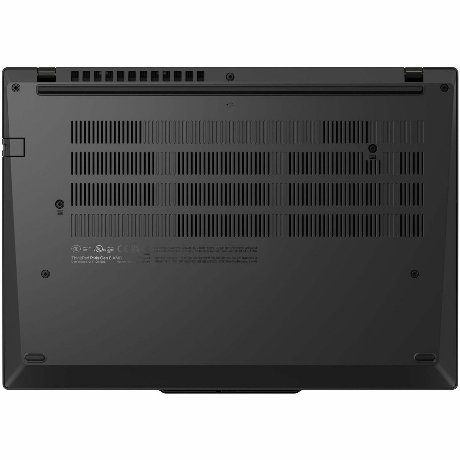 Lenovo ThinkPad P14s Gen 6 21QT002EUS 14.5" Mobile Workstation - WUXGA - 60 Hz - Intel Core Ultra 7 2nd Gen 255H - 16 GB - 512 GB SSD - English Keyboard - Black