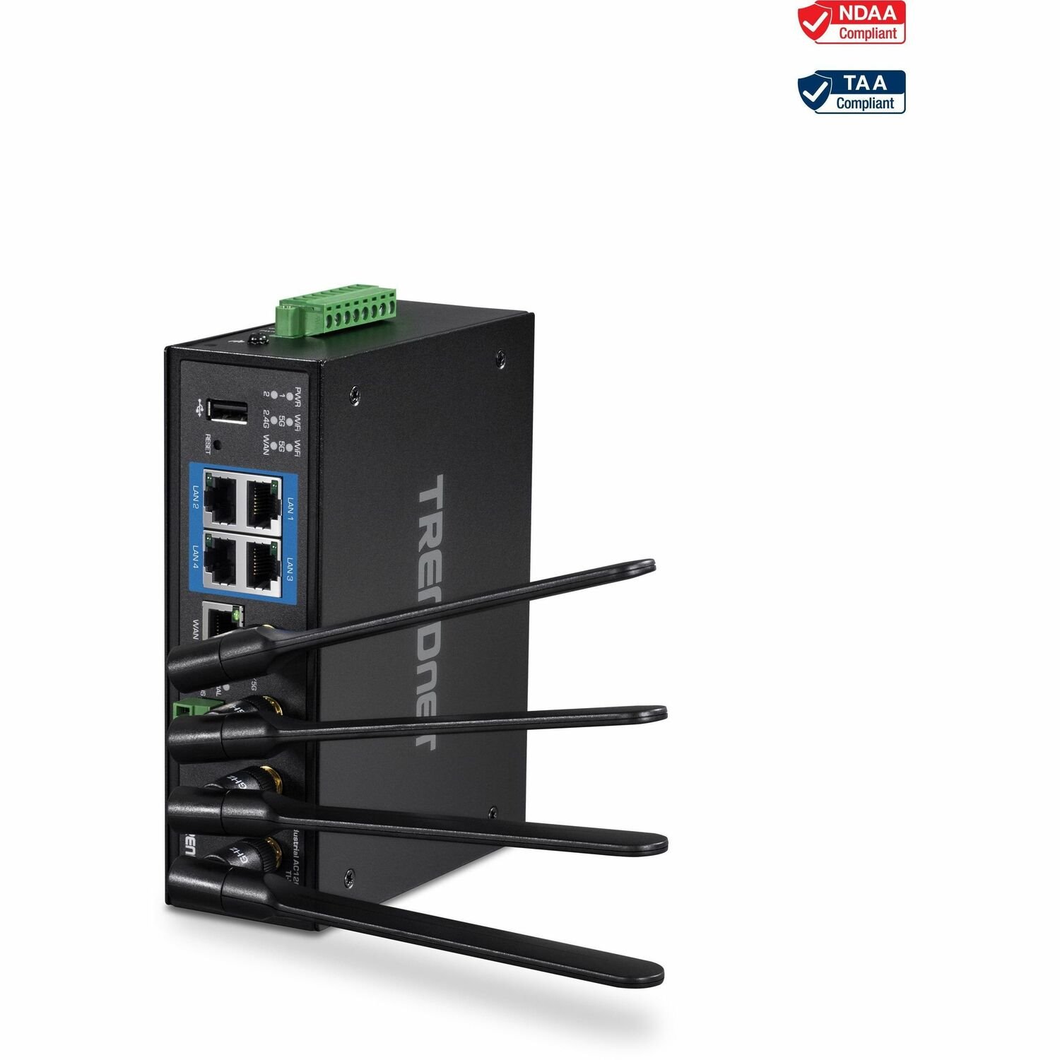 TRENDnet TI-W100  IEEE 802.11ac Ethernet Wireless Router - TAA Compliant