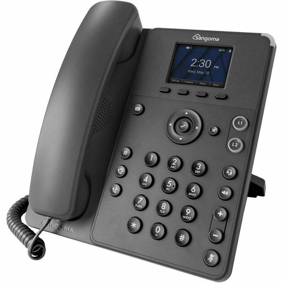 Sangoma P310 IP Phone - Corded/Cordless - Corded - 3 Multiple Conferencing