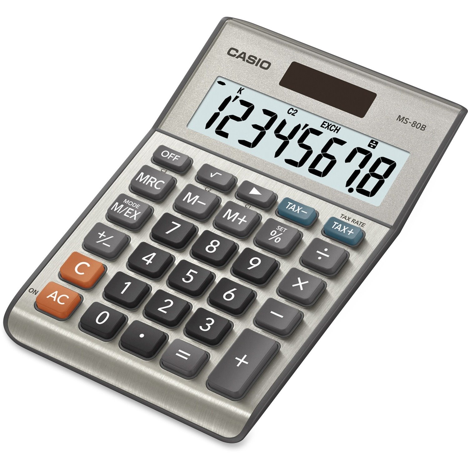 Casio MS80 Desktop Solar Tax Calculator