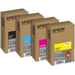 Epson DURABrite Pro 912XL Original High Yield Inkjet Ink Cartridge - Magenta Pack