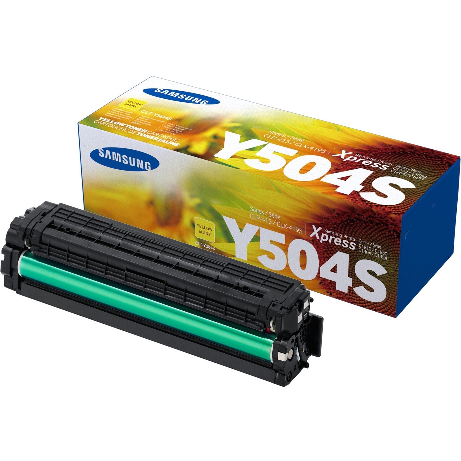 HP CLT-Y504S Laser Toner Cartridge - Yellow - 1 Pack