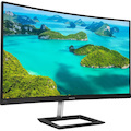 Philips 325E1C 32" Class WQHD Curved Screen LCD Monitor - 16:9 - Textured Black