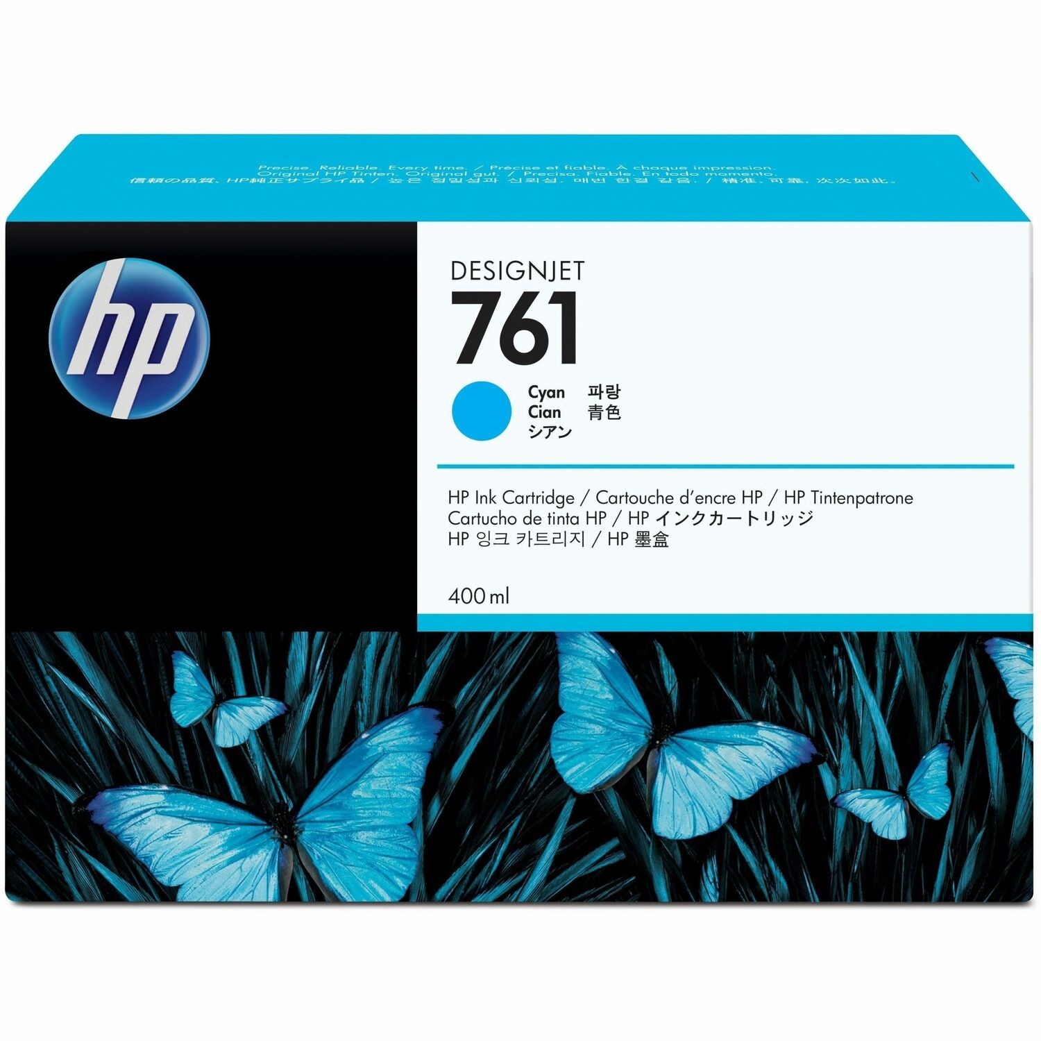 HP 761 Origineel Inkjet Inktcartridge - Cyaan - 1 / Stuk