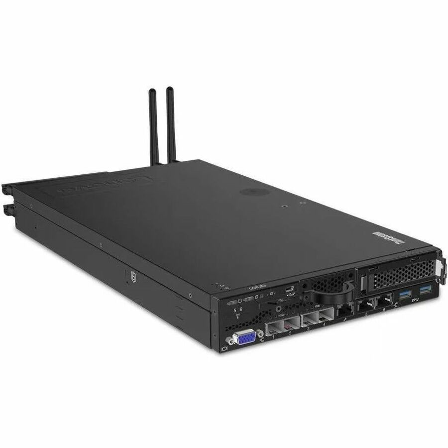 Lenovo ThinkSystem SE350 7D1XA02JEA 1U Rack Server - 1 x Intel Xeon D-2143IT 2.20 GHz - 32 GB RAM - Serial ATA/600 Controller