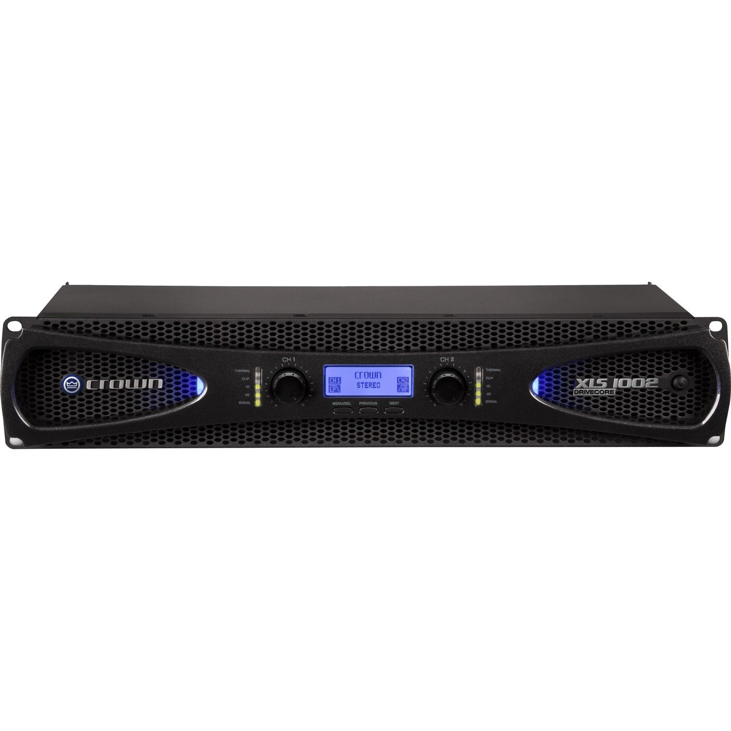 Crown XLS 1002 Amplifier - 700 W RMS - 2 Channel - Black