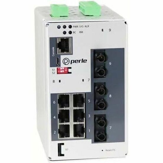 Perle IDS-409G3-T2MD05-SD10 - Industrial Managed Ethernet Switch