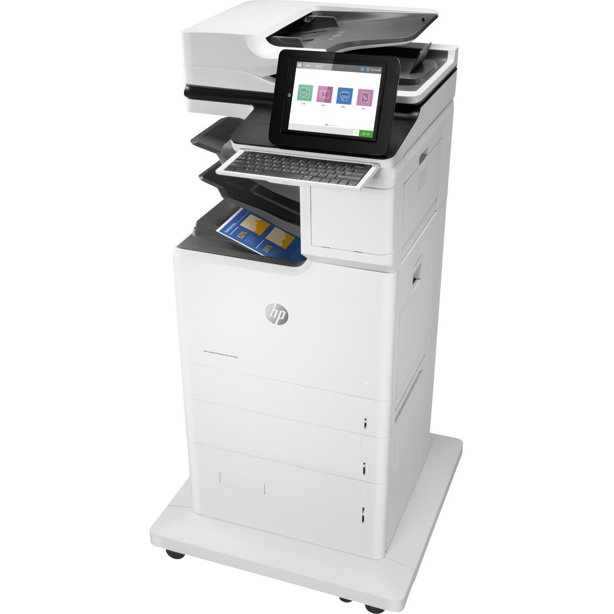 HP LaserJet M682z Wireless Laser Multifunction Printer - Colour