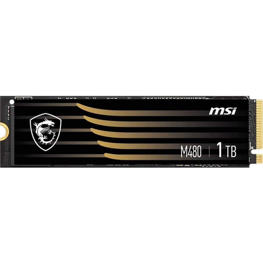 MSI SPATIUM M480 SPATIUM M480 PCIE 4.0 NVME M.2 1 TB Solid State Drive - M.2 2280 Internal - PCI Express NVMe (PCI Express NVMe 4.0 x4)