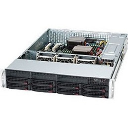 Supermicro SuperChassis SC825TQC-R1K03LPB Server Case - EATX, ATX Motherboard Supported - Rack-mountable - Black