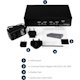 StarTech.com 4 Port USB DisplayPort KVM Switch with Audio