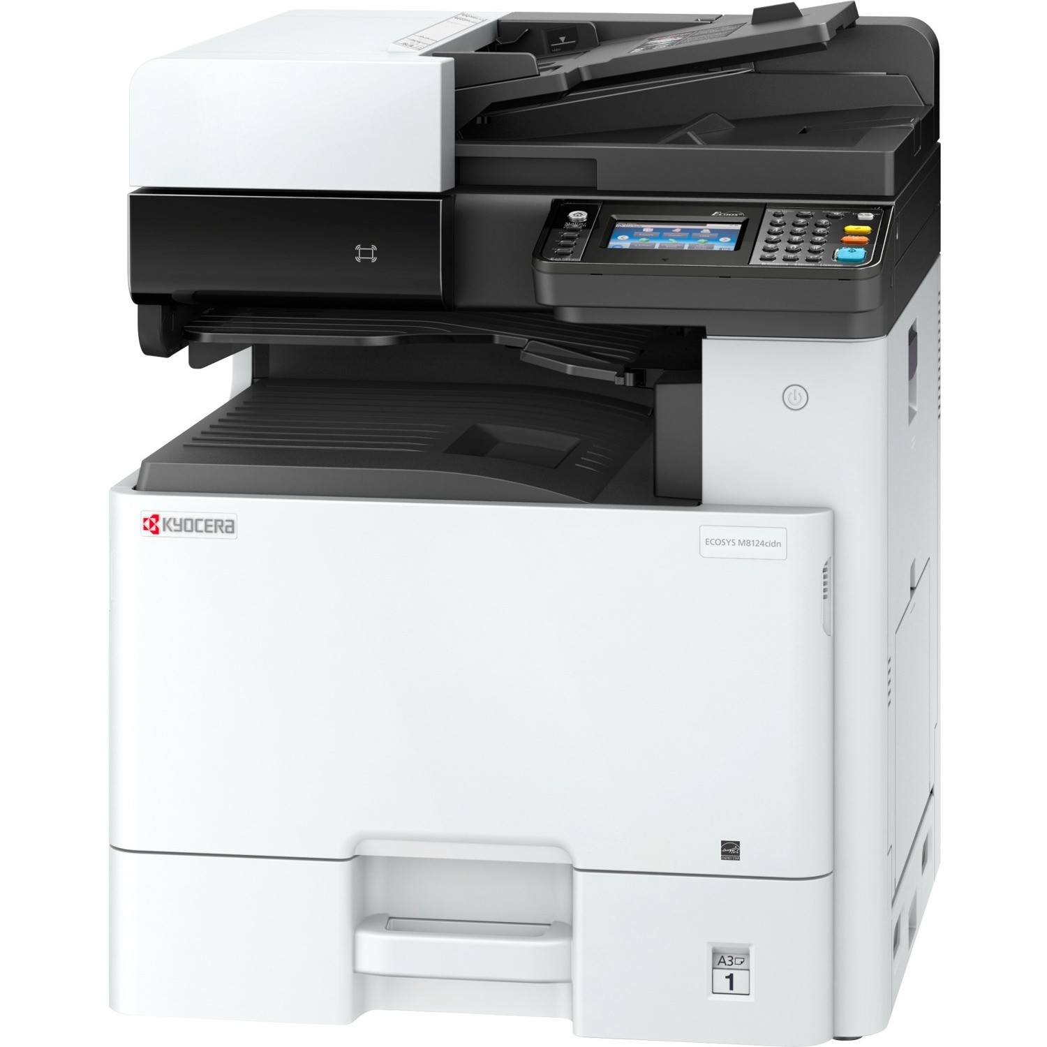 KYOCERA ECOSYS MFP M8124CIDN A3 COLOUR, 24PPM A4, 12PPM A3, COPY/SCAN/DUPLEX/HYPAS, 3YR ON