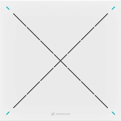 Sennheiser TeamConnect Ceiling 2 Wired Condenser, Noise Cancelling Microphone - White