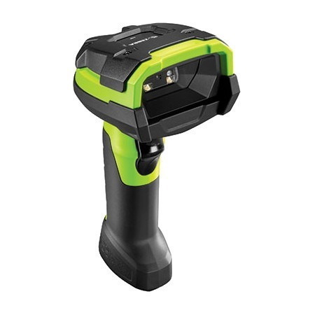 Zebra DS3678-SR Rugged Industrial, Warehouse Handheld Barcode Scanner Kit - Wireless Connectivity - Industrial Green - USB Cable Included