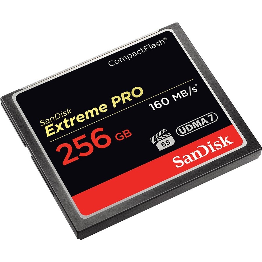 SanDisk Extreme Pro 256 GB CompactFlash - 1