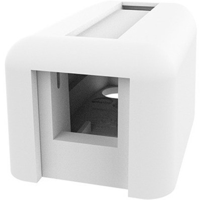 Ortronics Mounting Box for Cable Raceway, Connector, Air Plenum - Cloud White