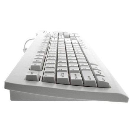 Seal Shield Silver Seal SSWKSV207L Keyboard - Cable Connectivity - USB Interface - English (US) - White