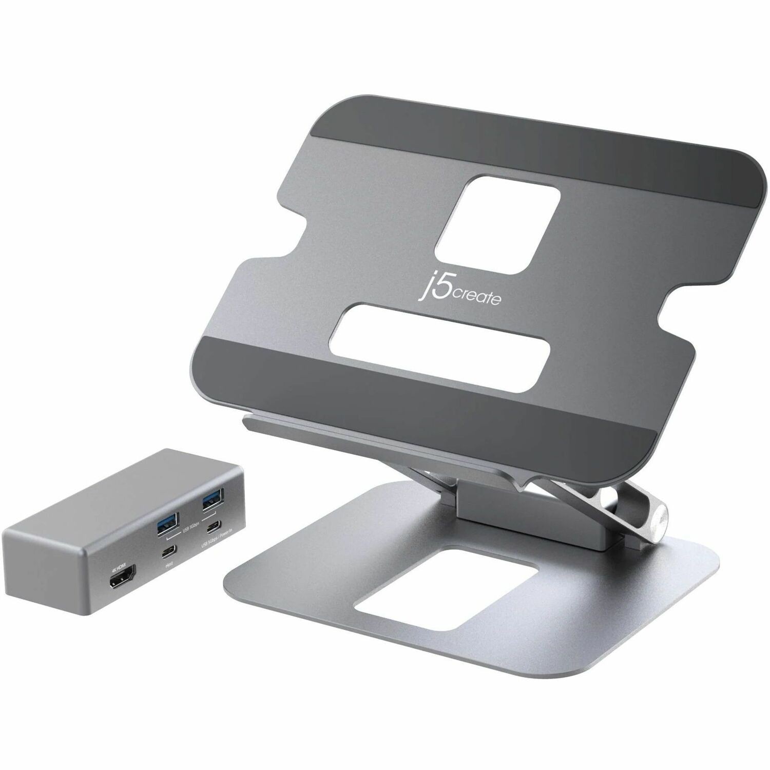 j5create USB 3.2 Gen 1 (3.1 Gen 1) Type-C Docking Station for Notebook, Tablet PC - 100 W