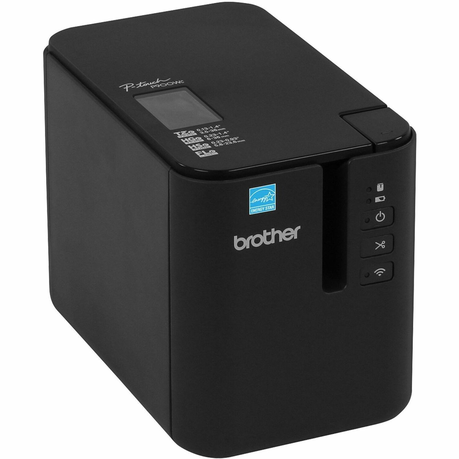 Brother PT-P900Wc Desktop Thermotransferdrucker - Monochrom - Etikettendruck - USB - Seriell - Wireless LAN - With Schneider - Schwarz