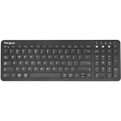 Targus Midsize Multi-Device Bluetooth Antimicrobial Keyboard, Black