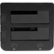 StarTech.com Dual-Bay USB 3.0 to SATA and IDE Hard Drive Docking Station, 2.5/3.5" SATA III and IDE (40 pin), SSD/HDD Dock, Top-Loading