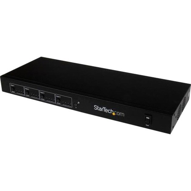 StarTech.com 4x4 HDMI Matrix Switcher and HDMI over HDBaseT CAT5 Extender - 230ft (70m) - 1080p