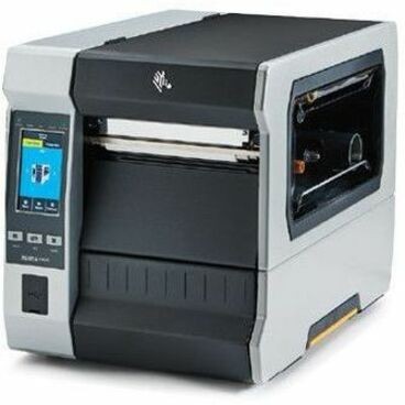 Zebra ZT620 Industrieel, Fabriek, Transport en Logistiek, Detailhandel, Gezondheidszorg Thermische transfer printer - Monochroom - Labels - Gigabit Ethernet - USB - USB-host - Serieel - Bluetooth - Draadloos LAN - RFID - EU, UK - With Snij-inrichting