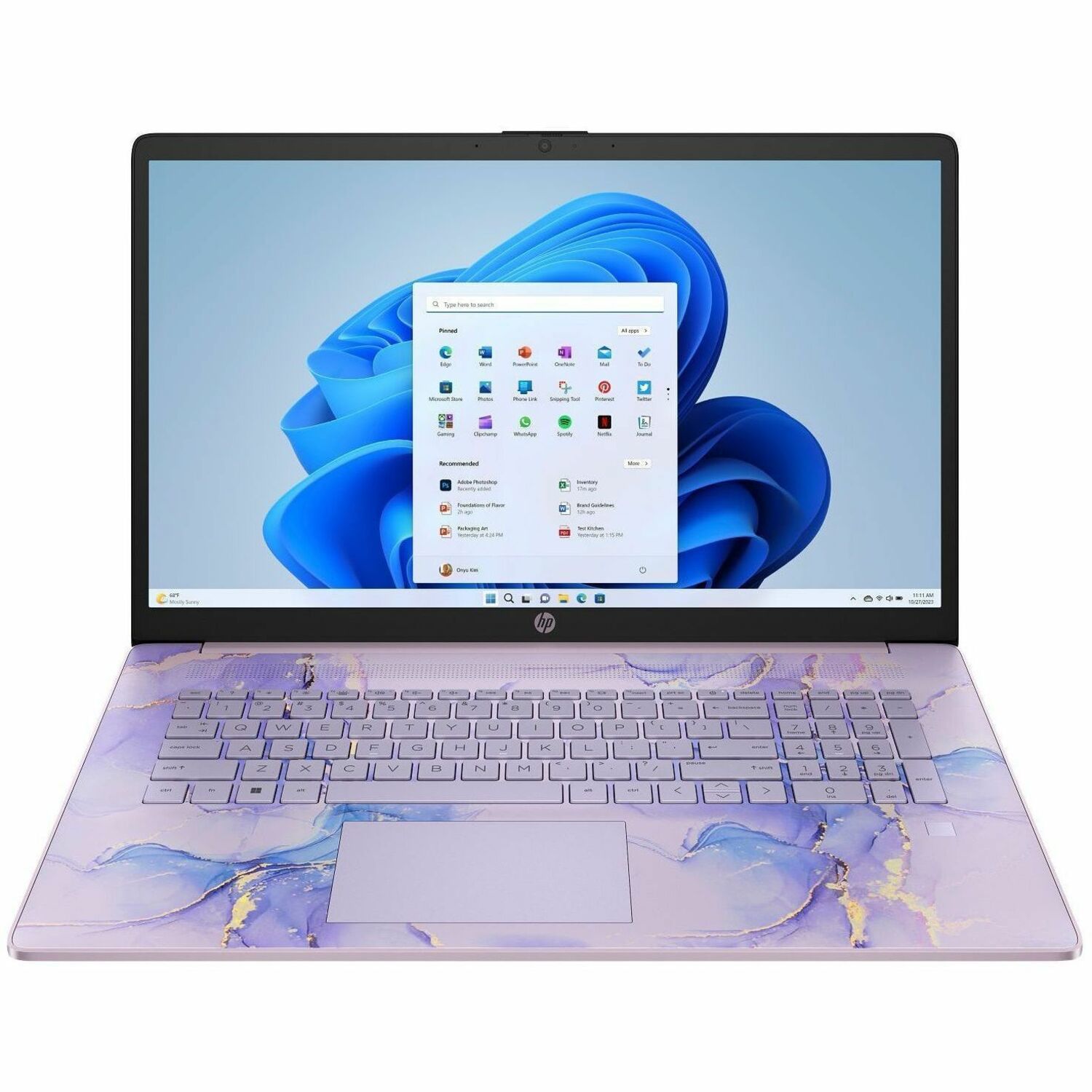 HP 17-cn0000 17-cn0513nr 17.3" Notebook - HD+ - Intel Celeron N4500 - 4 GB - 256 GB SSD - Winter Lavender, Natural Silver